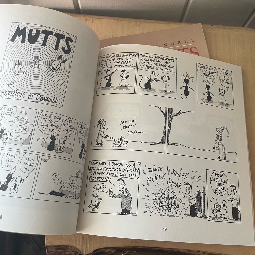 $10 SALE Set/2 Mutts Comic Strip Collection Books Adult Cartoon Funny Humor - Picture 6 of 12